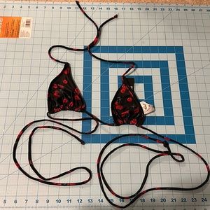 Motel rocks bikini triangle top